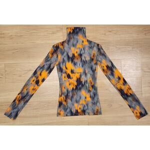 Off-White Second Skin Chine Turtleneck Top Shirt Virgil Abloh L/S Blouse READ